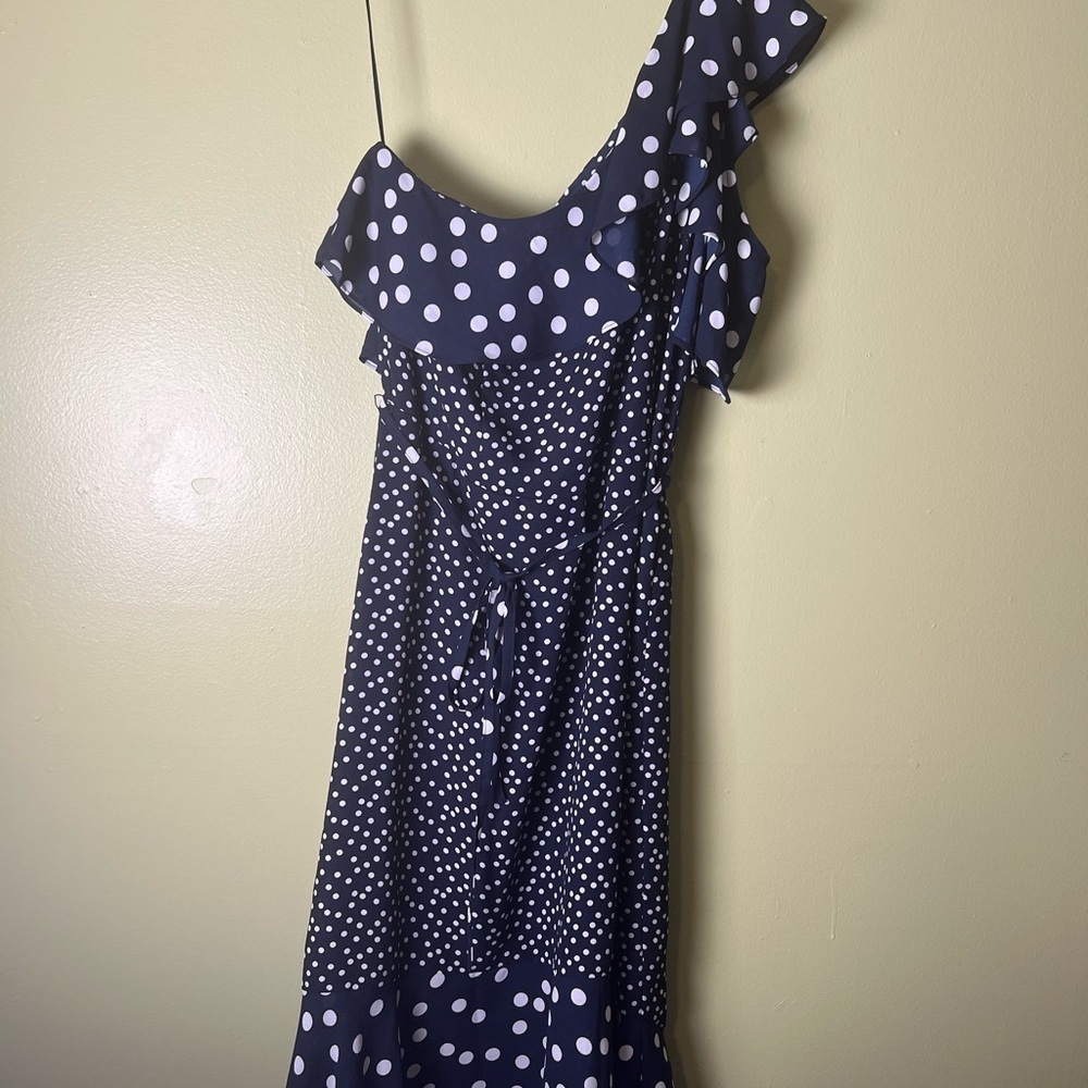 a.n.d e a w yPolka Dot One-Shoulder Dress - Picture 6 of 8